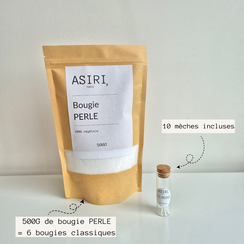 Bougie PERLE - 500g